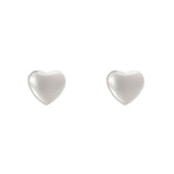 Mini heart earrings Rania - Silver - Sodini Bijoux