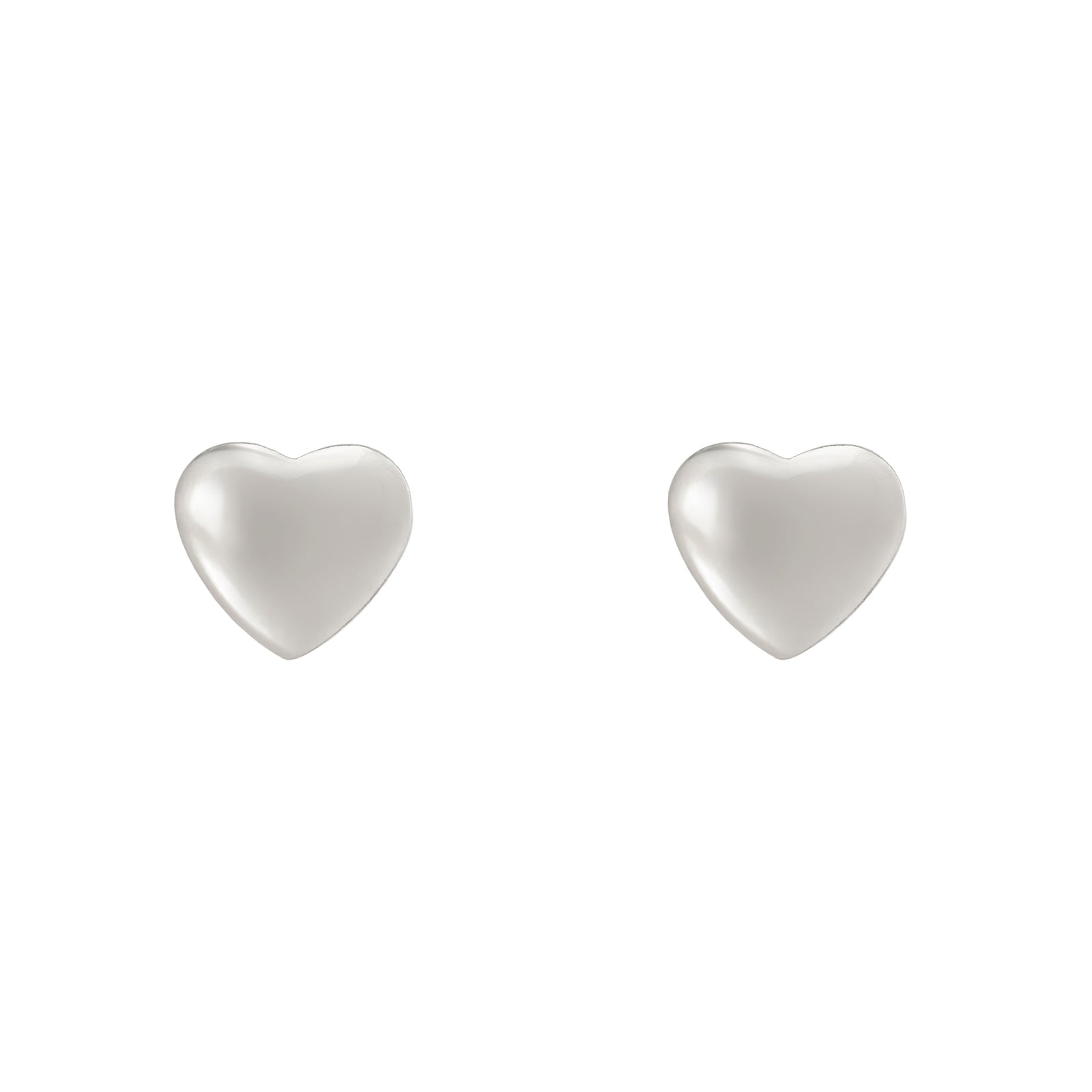 Mini heart earrings Rania - Silver - Sodini Bijoux