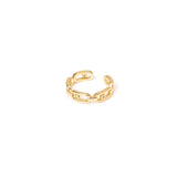 Chain ring Rania - Gold - Sodini Bijoux