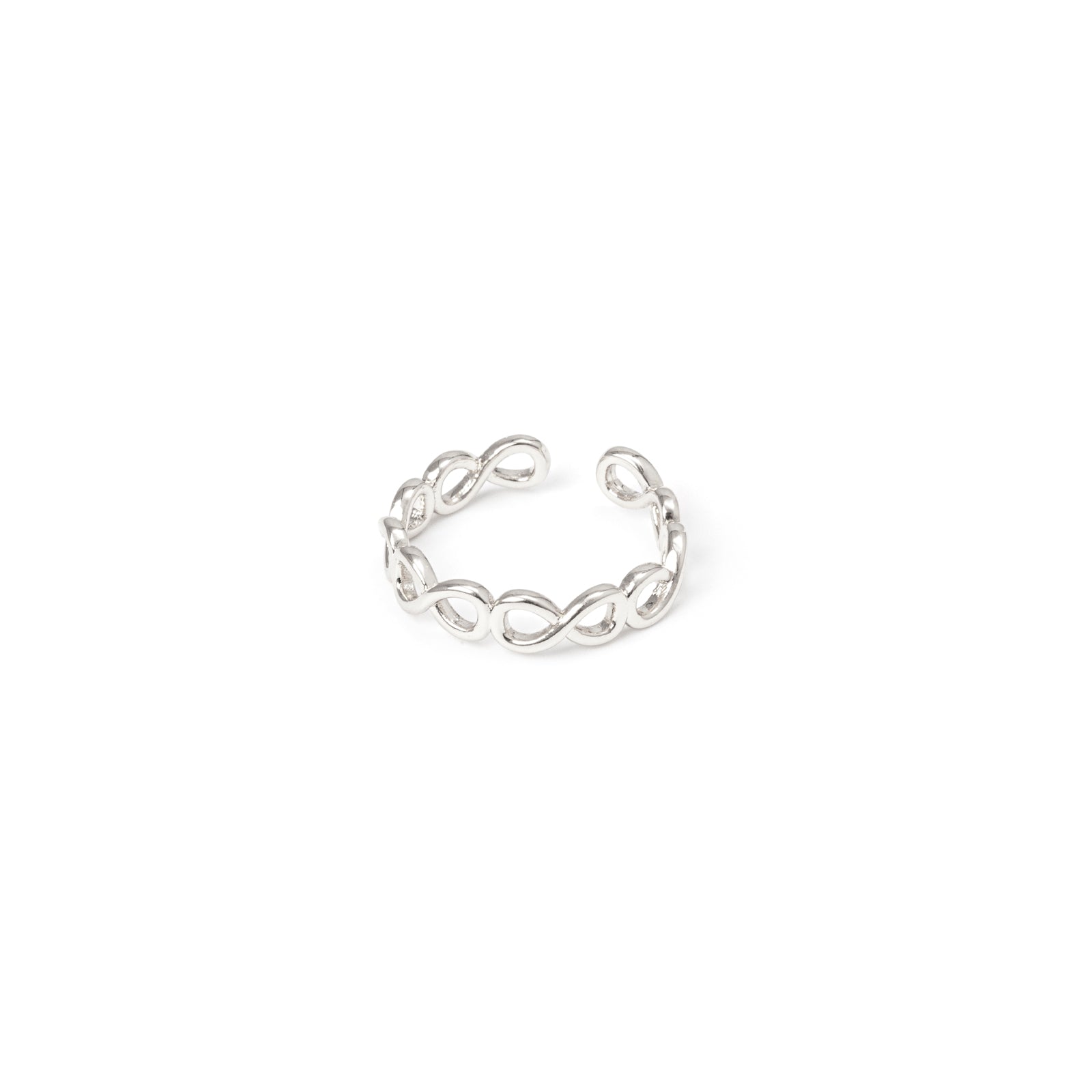 Infinity ring Rania - Silver - Sodini Bijoux