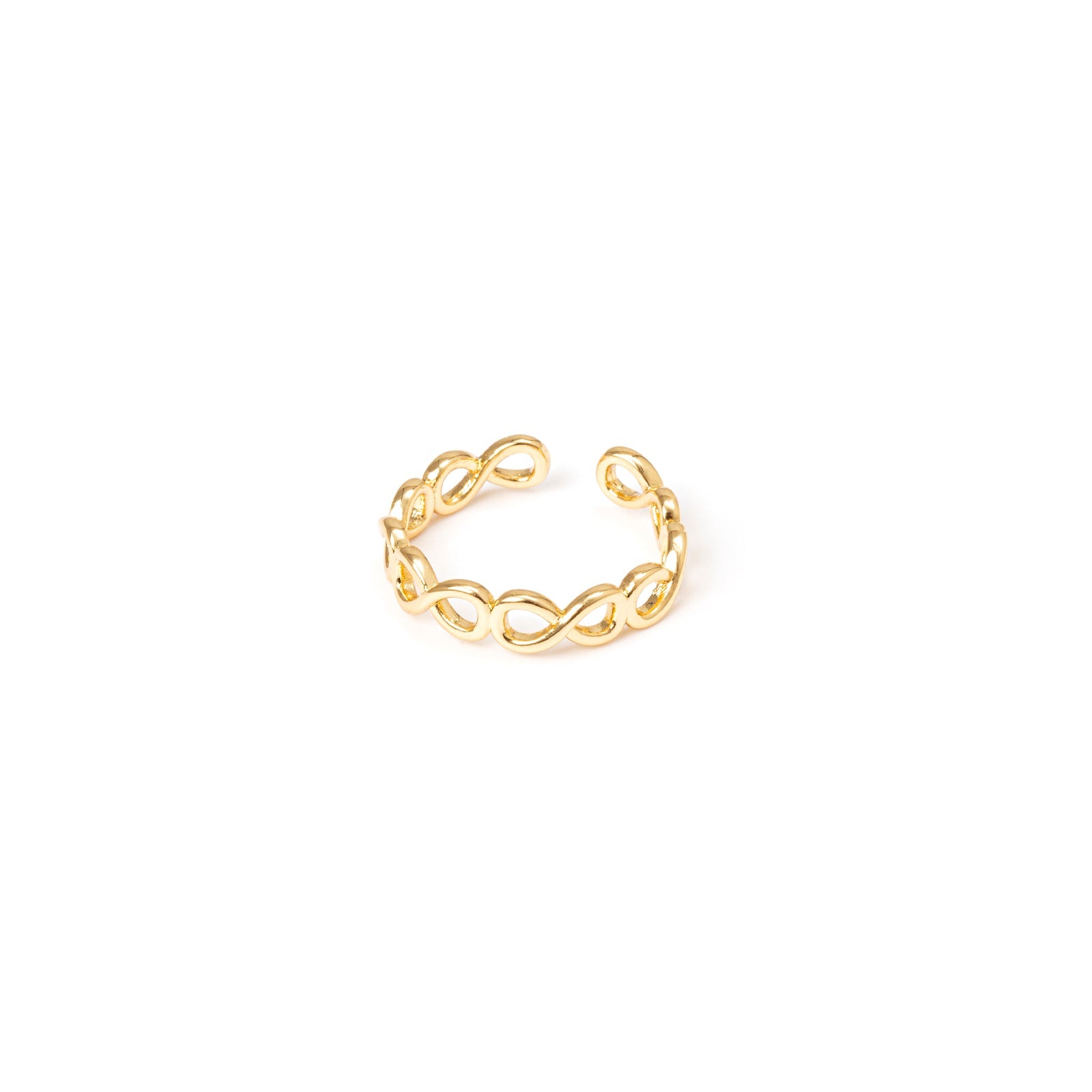 Infinity ring Rania - Gold - Sodini Bijoux